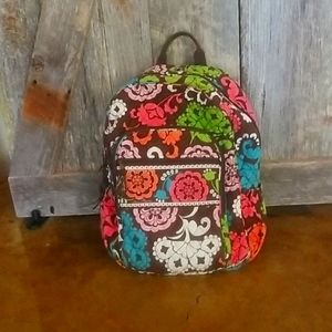 Vera Bradley Essentials Backpack, EUC